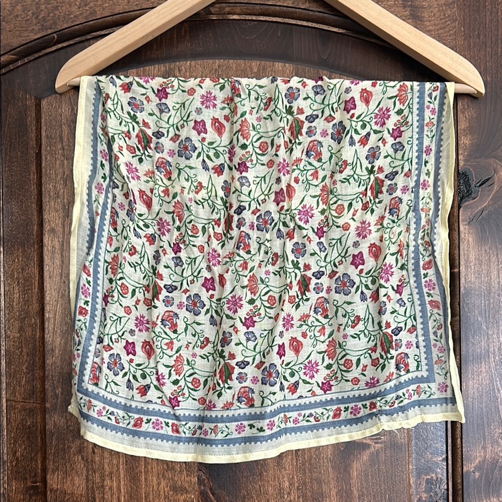 Free People Cream and Pink Mini Scarf for Casual Resort Wear